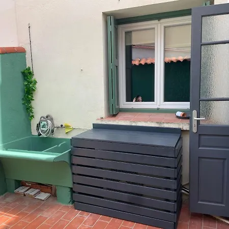 2 Climatisé Avec Terrasse Rénové Aux Thermes Du Boulou