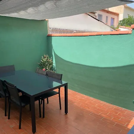 Appartement 2 Climatisé Avec Terrasse Rénové Aux Thermes Du Boulou